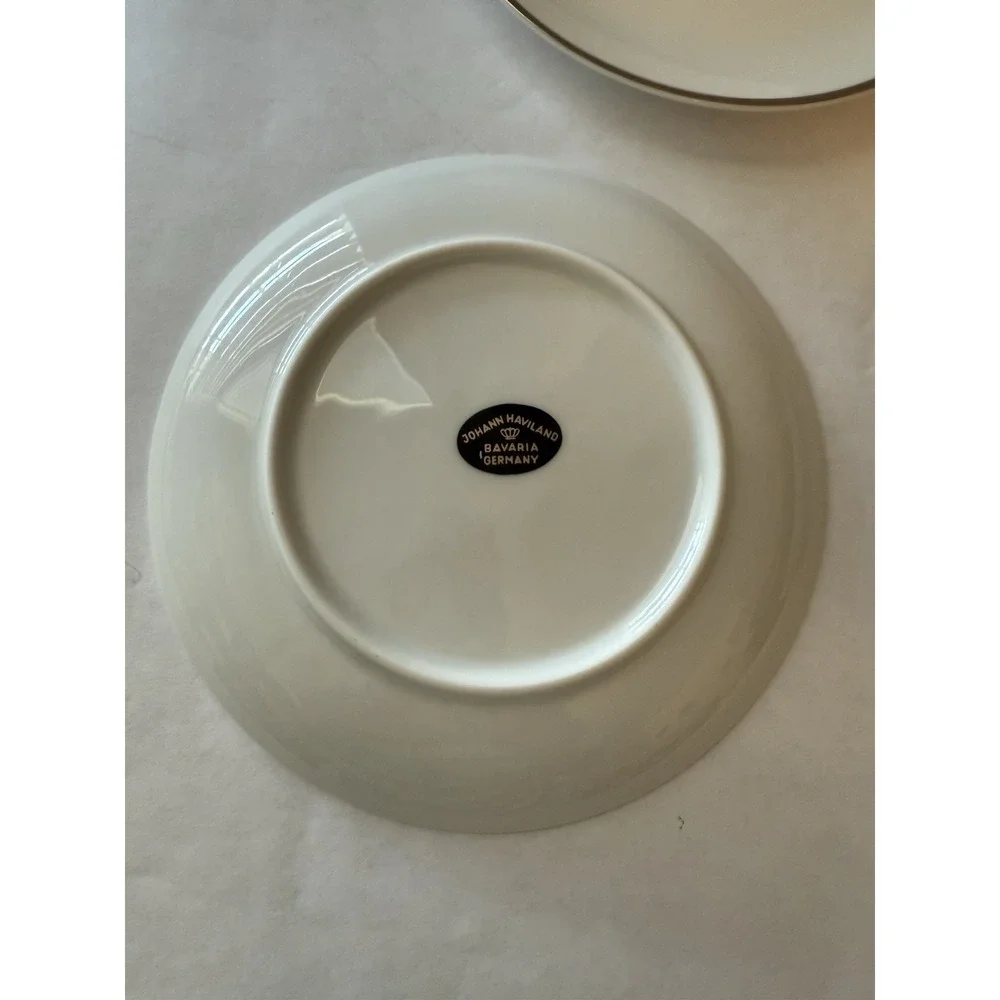 Johann‎ Haviland Bavaria Germany Small Serving Plates 5 3/4